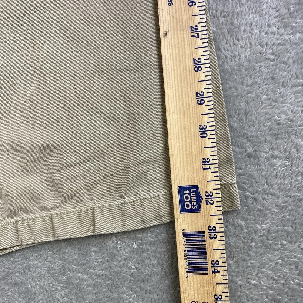 Wrangler Cargo Pants Men Beige Measures 35x32.5 No Sizing Baggy Grunge Workwear